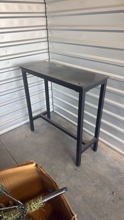 Black stand or workbench