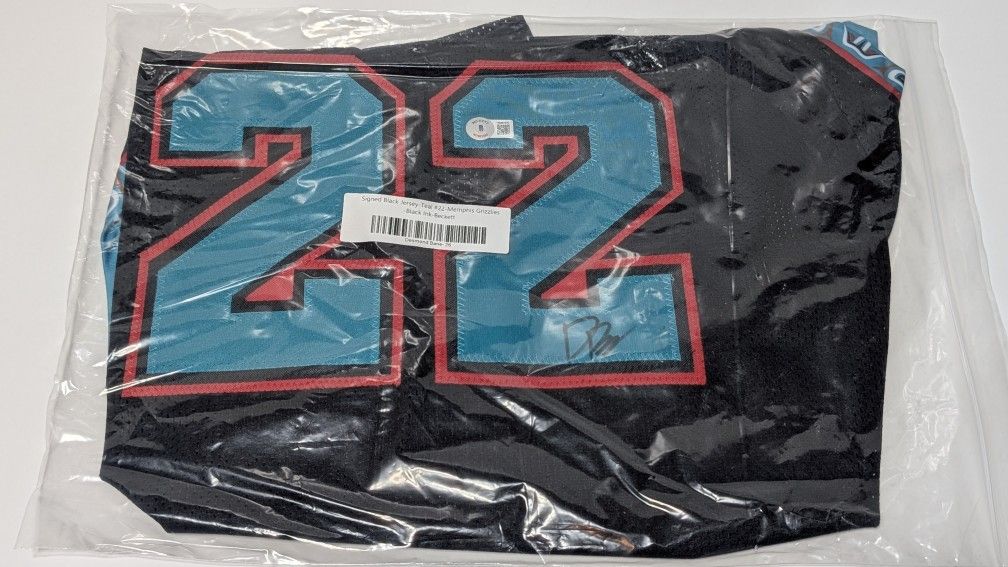 Desmond Bane Memphis Grizzlies Signed Autograph Jersey Beckett Witness COA