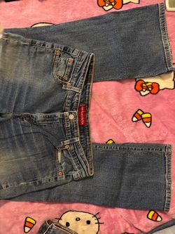 Levi’s super low stretch flare jeans