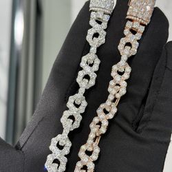 Hot VVS Lab Diamond Infinity Bracelets Iced out