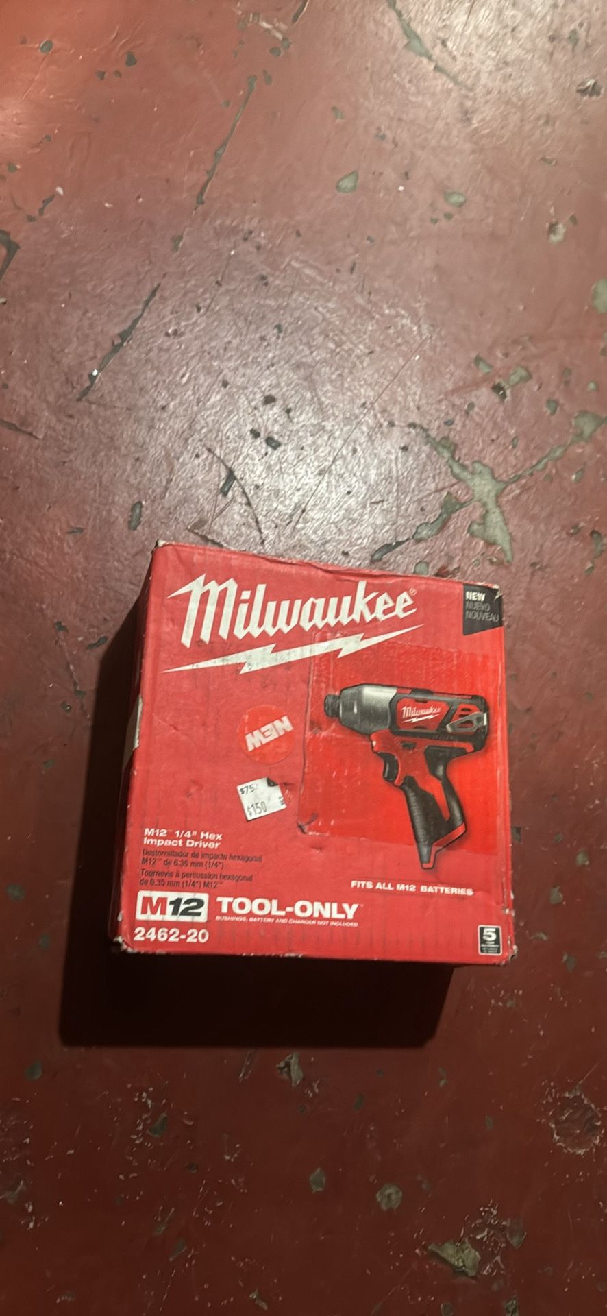 Milwaukee 12 volt impact driver