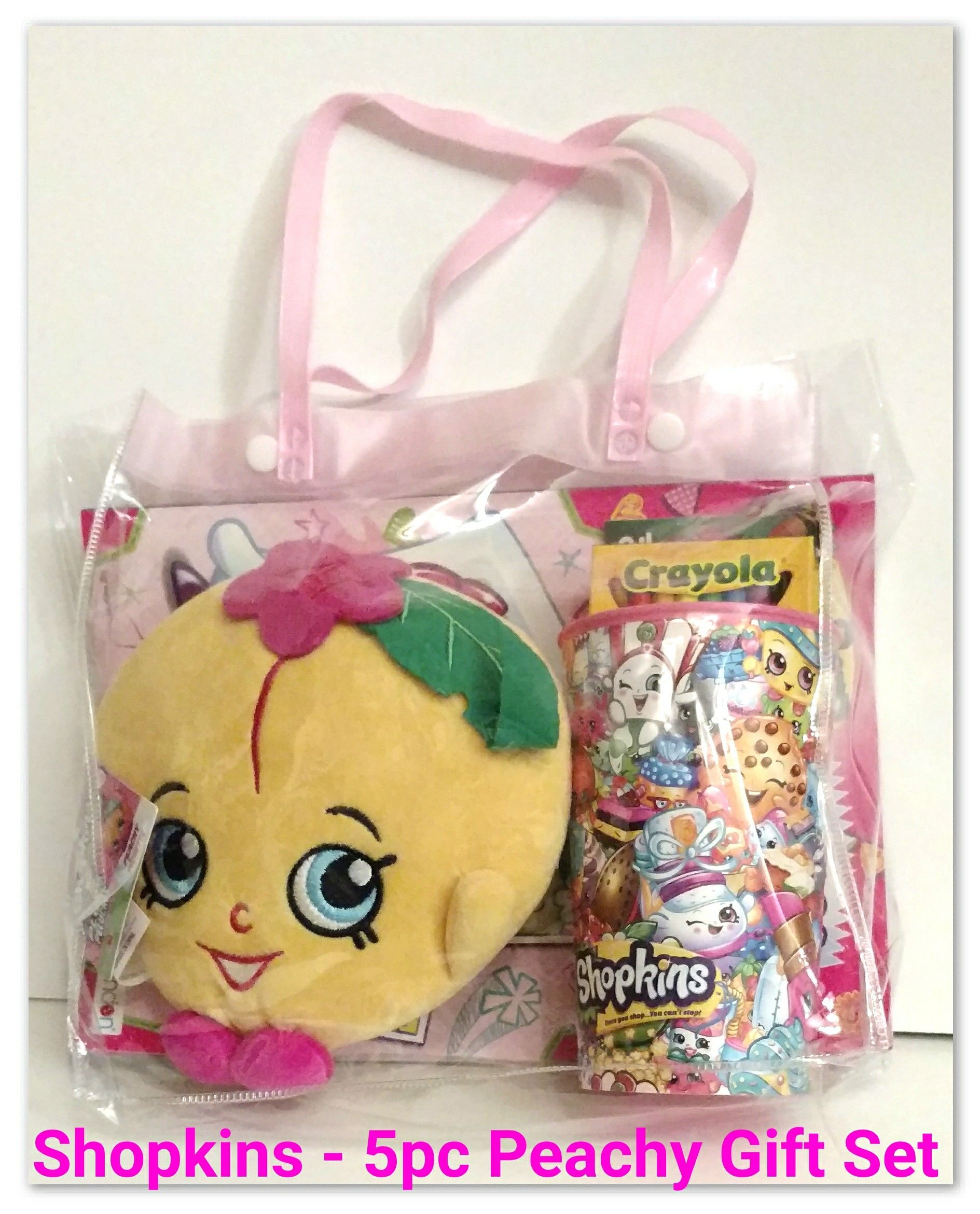 Shopkins - 5pc Peachy Gift Set