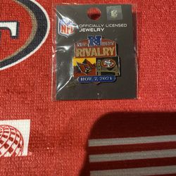 49ers vs Cardinals GAMEDAY PIN