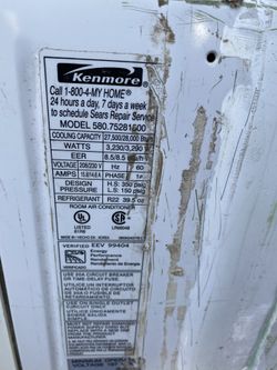 kenmore 28000 btu air conditioner