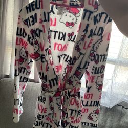 Hello kitty sleepwear Robe