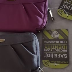 Travelon RFID Nylon Wristlet Wallet