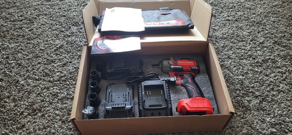 Seyvum Impact Gun 600N.m New In Box