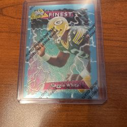 1995 Finest Reggie White (Refractor W/Coating) #84