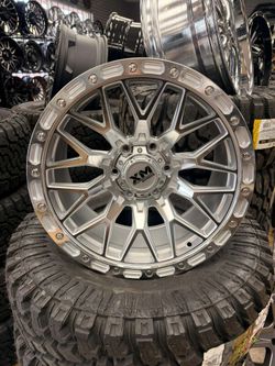 18x9 XM Polished 6x139 Flow Form XM704 Wheels 