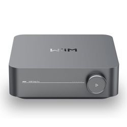 WiiM Amp Pro Multiroom Streaming Amplifier | Compatible with Google Cast, Alexa | HDMI, Voice Control | Stream from Spotify, Amazon Music, Tidal & Mo