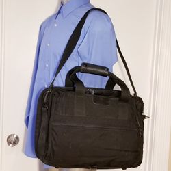 Tumi Expandable Nylon Briefcase Bag