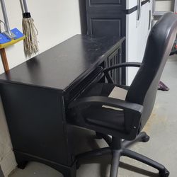 Desk and Chair