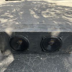 Speaker Box And Amps