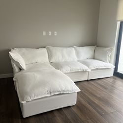 White Cloud Sectional (NEW IN BOXES)