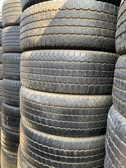 Used tires 265-60-20 goodyear $160 all 4
