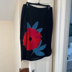 Floral Short Skirt