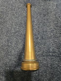 10" POWHATAN BRASS NOZZLE