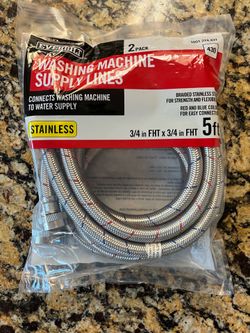 Washing Machine Supply Line 2 pack