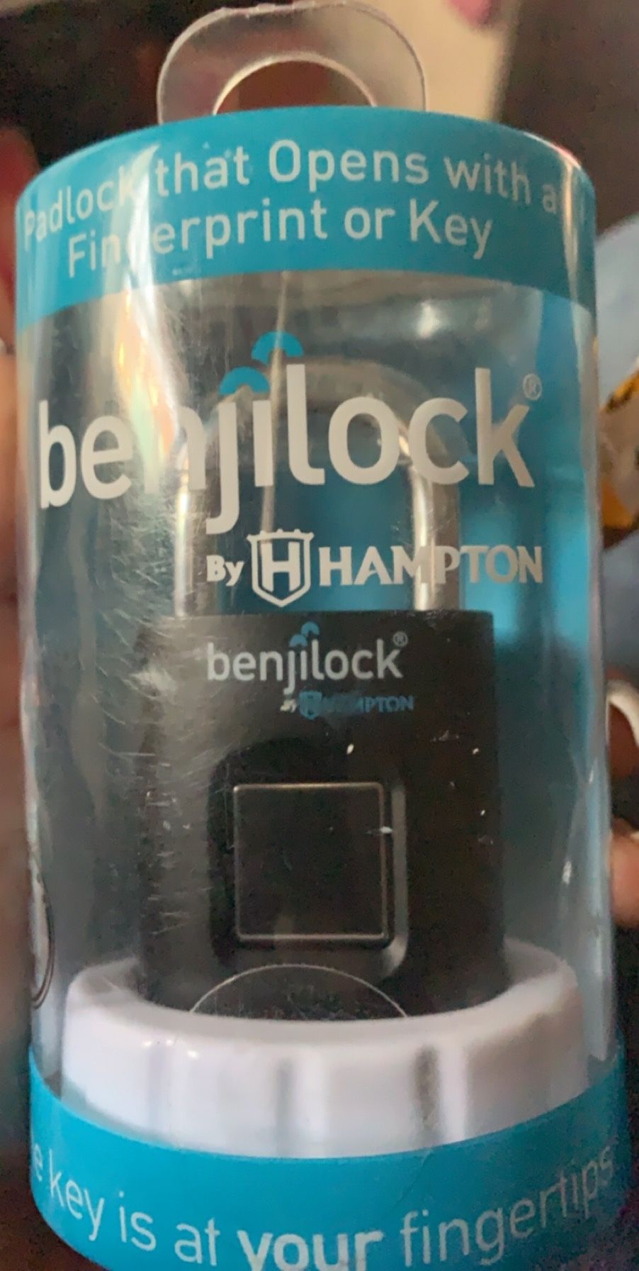 Fingerprint/key lock