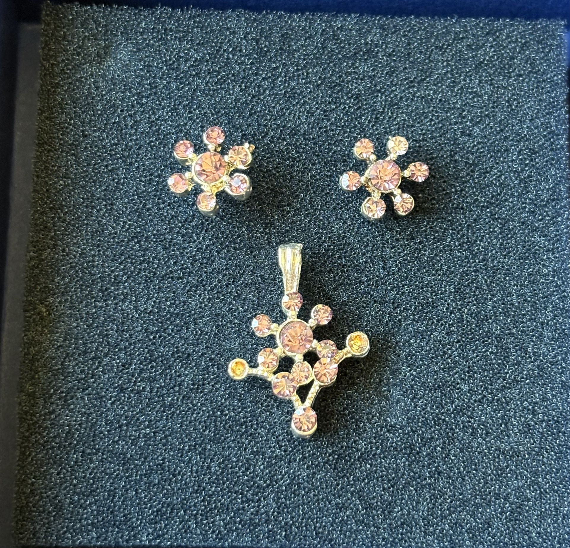 Earrings And Pendant Set