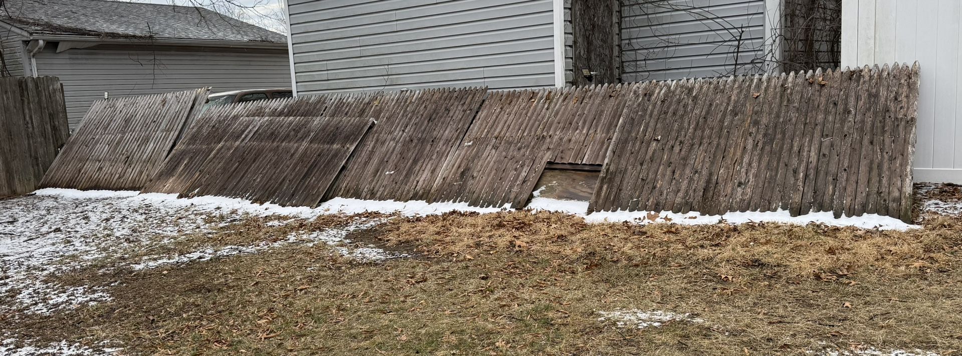 6’x8’ White Cedar Fence Panels-free!