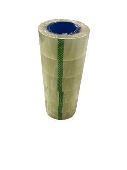 Jumbo pack of heavy duty packing tape 6 xl rolls 110yearda wash roll
