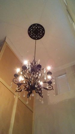 Beautiful foyer chandelier