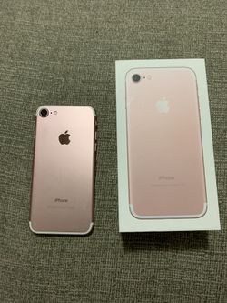 Rose Gold iPhone 7 32G