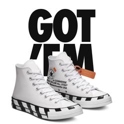 Off White x Converse Chuck Taylor All Star 70 Hi 