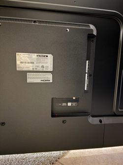 65” LG TV with remote