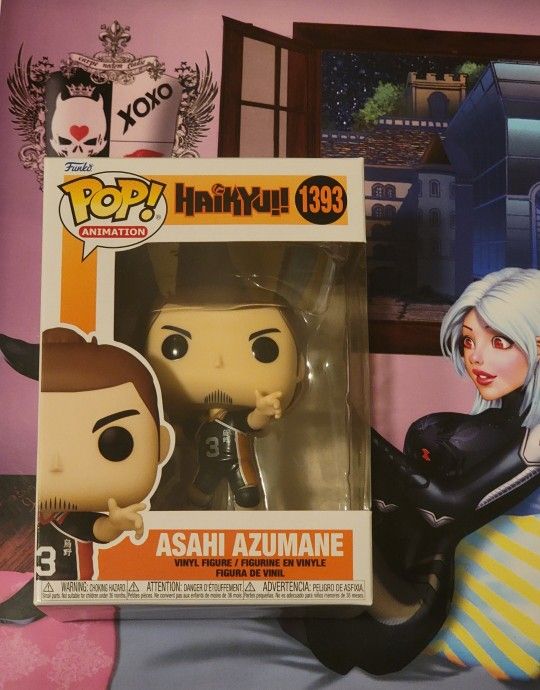 Funko Pop!  Asahi Azumane #1393 🚢🌋🚢