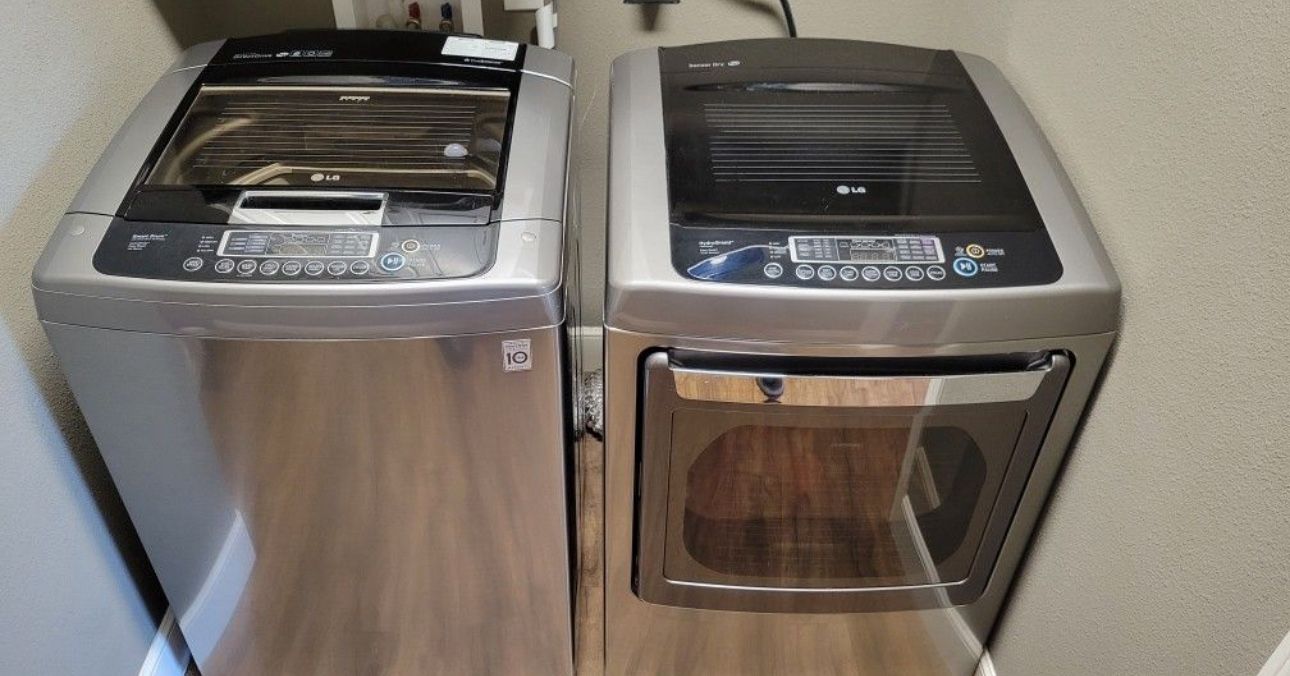 LG Washer And dryer