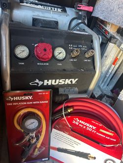 Husky 4.5 Gallon Quiet Air Compressor