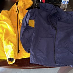 Boys Rain Jacket Size 10-12