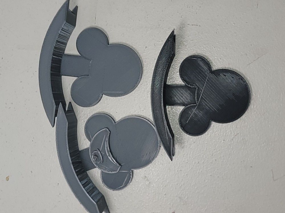 Mickey Ears Displey Wall Mount