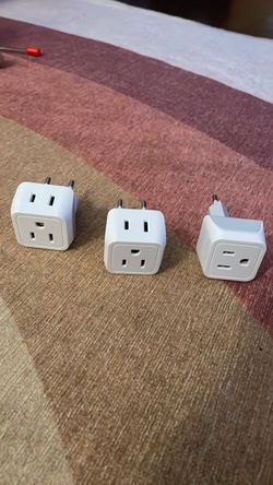European Travel Power Adapter Set of 3