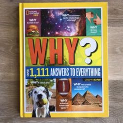 National Geographic Kids Why 1111 Answers Non-fiction Book Story Book