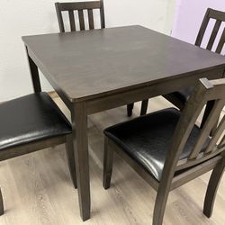 New Five Piece Dining Set Table And Four Chairs On Sale Now Dont Miss