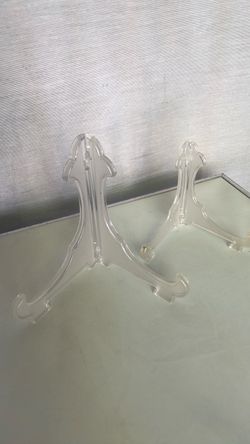 Table plastic easel stand
