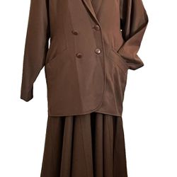 ESCADA Full Length Western Vintage Skirt Suit