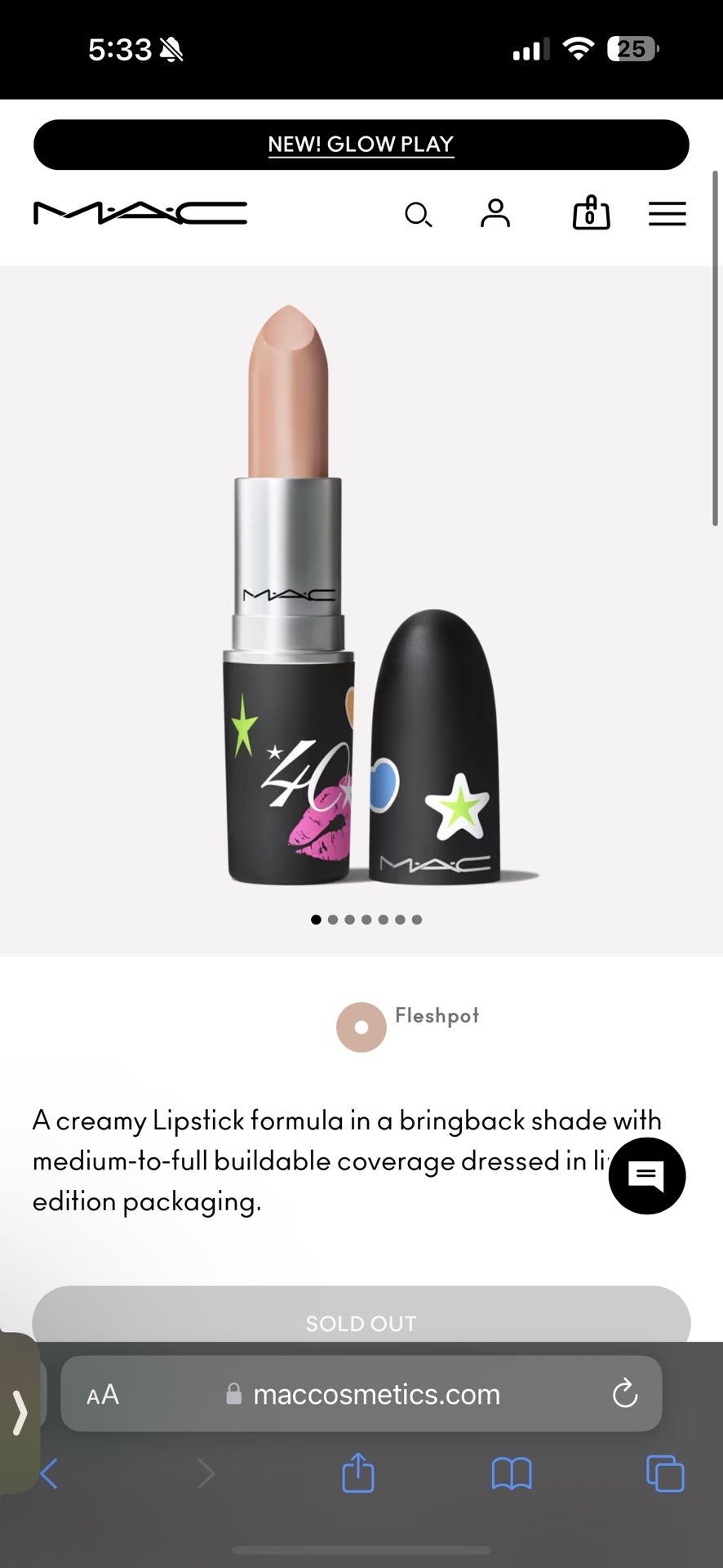 Mac Fleshpot Lipstick