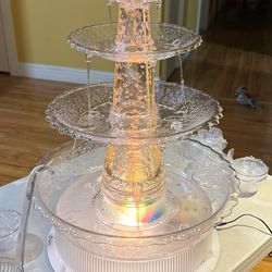 Like New Holiday Christmas Beverage Fountain By Rival.