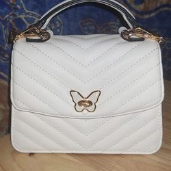 White Butterfly ALDO Bag