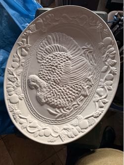 Gibson Designs Fruitful Oval Serving Platter