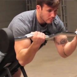 Weight Curl Barbell