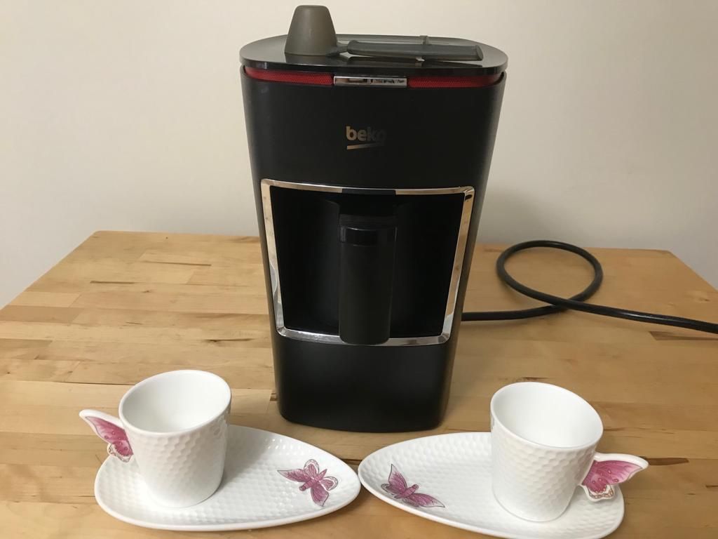 BEKO Turkish coffee maker with coffee cup set of 2