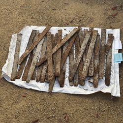 18” Steel Stakes  -  Flat