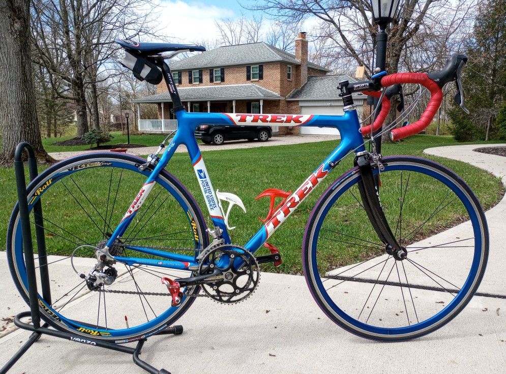 Carbon 58cm Trek 5500 US Postal Service Team Bike a Must See -