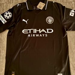 Manchester City 25/26 size XL(55cm Chest) Away Jersey
