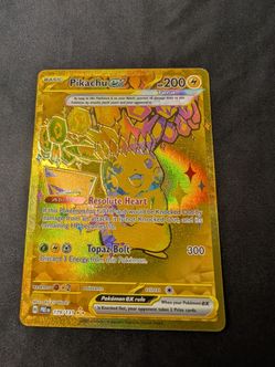 Pokemon Prismatic Evolutions Pikachu ex 179/131